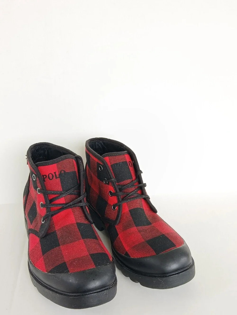 Polo Ralph Lauren Umar Buffalo Plaid Boots